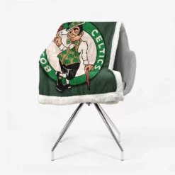 Boston Celtics Successful Basketball Team in NBA Sherpa Fleece Blanket 2