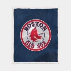 Boston Red Sox Classic MLB Baseball Club Sherpa Fleece Blanket 1