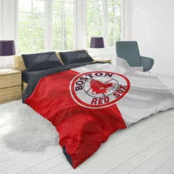 Boston Red Sox Energetic MLB Baseball Club Duvet Cover 1