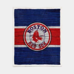 Boston Red Sox Professional MLB Baseball Team Sherpa Fleece Blanket 1