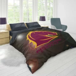 Brisbane Broncos Popular NRL Rugby Team Duvet Cover 1