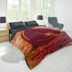 Brisbane Broncos Professional NRL Rugby Team Duvet Cover 1