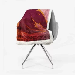 Brisbane Broncos Professional NRL Rugby Team Sherpa Fleece Blanket 2