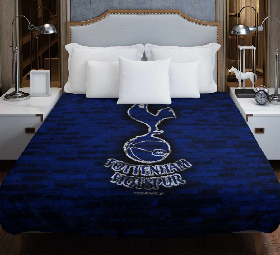 British Sensational Soccer Team Tottenham Logo Duvet Cover