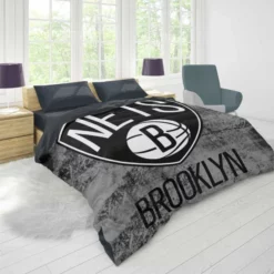 Brooklyn Nets NBA Popular Basketball Club Duvet Cover 1