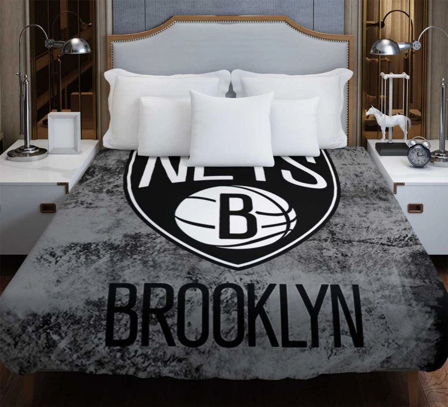 Brooklyn Nets NBA Popular Basketball Club Duvet Cover