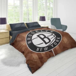 Brooklyn Nets Professional NBA Club Duvet Cover 1