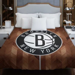 Brooklyn Nets Professional NBA Club Duvet Cover