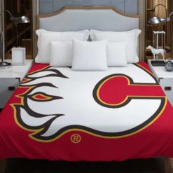 Calgary Flames Professional NHL Hockey Team Duvet Cover