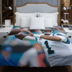 Cam Newton Top Ranked NFL Player Duvet Cover