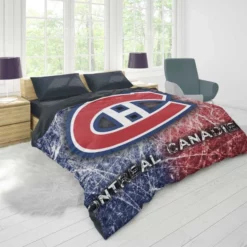 Canadiens Strong NHL Hockey Club Duvet Cover 1