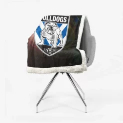 Canterbury Bankstown Bulldogs Professional Rugby Club Sherpa Fleece Blanket 2