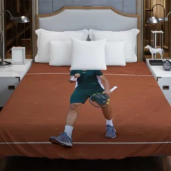 Carlos Alcaraz Exellent ATP Tennis Player Duvet Cover