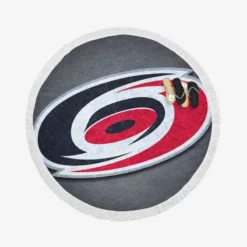 Carolina Hurricanes Excellent NHL Hockey Club Round Beach Towel