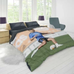 Casemiro Energetic Football Player Duvet Cover 1