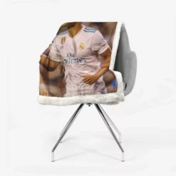 Casemiro Premier League Football Player Sherpa Fleece Blanket 2