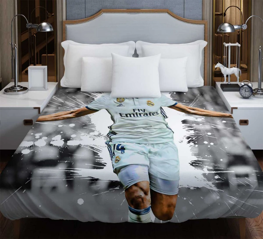 Casemiro Successful Brazilizn Defensive midfielder Duvet Cover