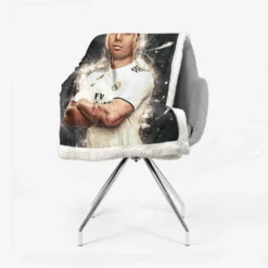 Casemiro Top Oder Real Madrid Football Player Sherpa Fleece Blanket 2