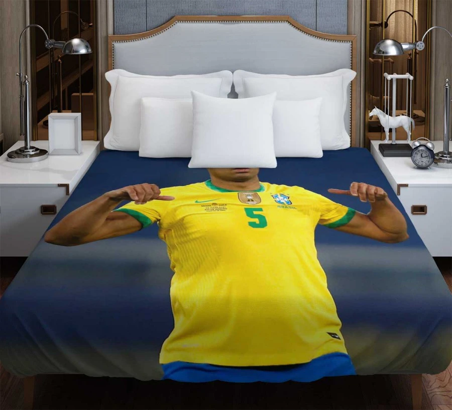 Casemiro Top Ranked Football Player Duvet Cover