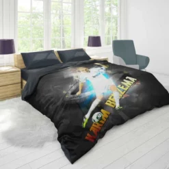 Celebrated Football Player Karim Benzema Duvet Cover 1