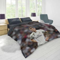 Celebrated Madrid Football Player Toni Kroos Duvet Cover 1