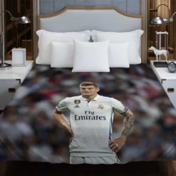 Celebrated Madrid Football Player Toni Kroos Duvet Cover