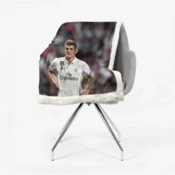 Celebrated Madrid Football Player Toni Kroos Sherpa Fleece Blanket 2