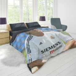 Champions League Football Player David Beckham Duvet Cover 1