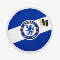Champions League Team Chelsea FC Round Beach Towel