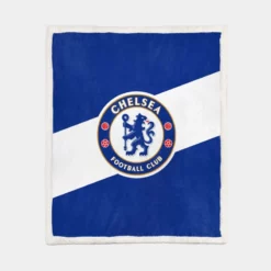 Champions League Team Chelsea FC Sherpa Fleece Blanket 1