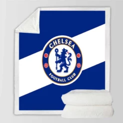 Champions League Team Chelsea FC Sherpa Fleece Blanket