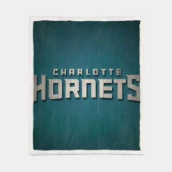 Charlotte Hornets Successful NBA Basketball Team Sherpa Fleece Blanket 1