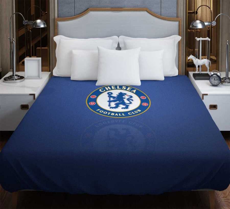 Chelsea FC Awesome Soccer Team Duvet Cover