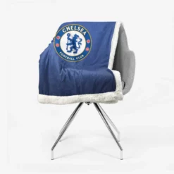 Chelsea FC Awesome Soccer Team Sherpa Fleece Blanket 2