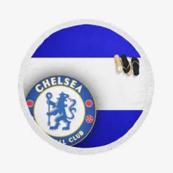 Chelsea FC Champions League Football Team Round Beach Towel