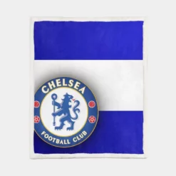 Chelsea FC Champions League Football Team Sherpa Fleece Blanket 1