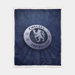 Chelsea FC Classic Football Team Sherpa Fleece Blanket 1