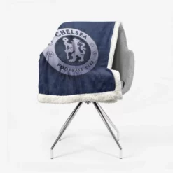 Chelsea FC Classic Football Team Sherpa Fleece Blanket 2