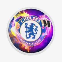 Chelsea FC English professional football club Round Beach Towel