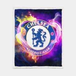 Chelsea FC English professional football club Sherpa Fleece Blanket 1