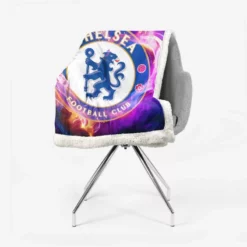 Chelsea FC English professional football club Sherpa Fleece Blanket 2