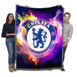 Chelsea FC English professional football club Woven Blanket