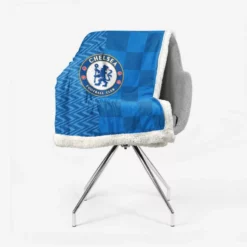 Chelsea FC Premier League Football Team Sherpa Fleece Blanket 2