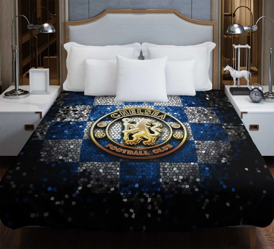 Chelsea FC Premier League Logo Duvet Cover