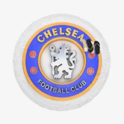 Chelsea FC Sensational British Soccer Team Round Beach Towel
