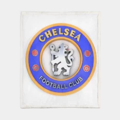 Chelsea FC Sensational British Soccer Team Sherpa Fleece Blanket 1