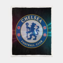 Chelsea FC Teen Boys Sherpa Fleece Blanket 1