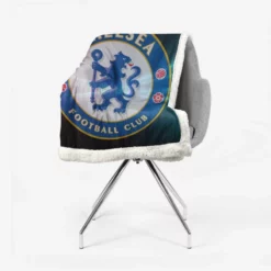 Chelsea FC Teen Boys Sherpa Fleece Blanket 2