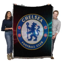 Chelsea FC Teen Boys Woven Blanket