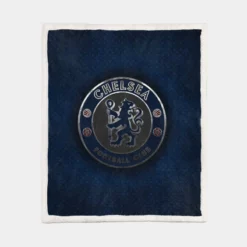 Chelsea FC Teens Football Club Sherpa Fleece Blanket 1